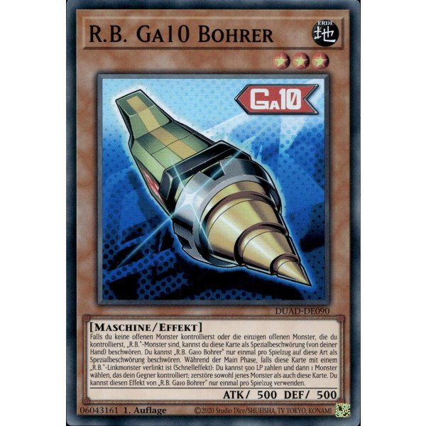 R.B. Ga10 Bohrer DUAD-DE090