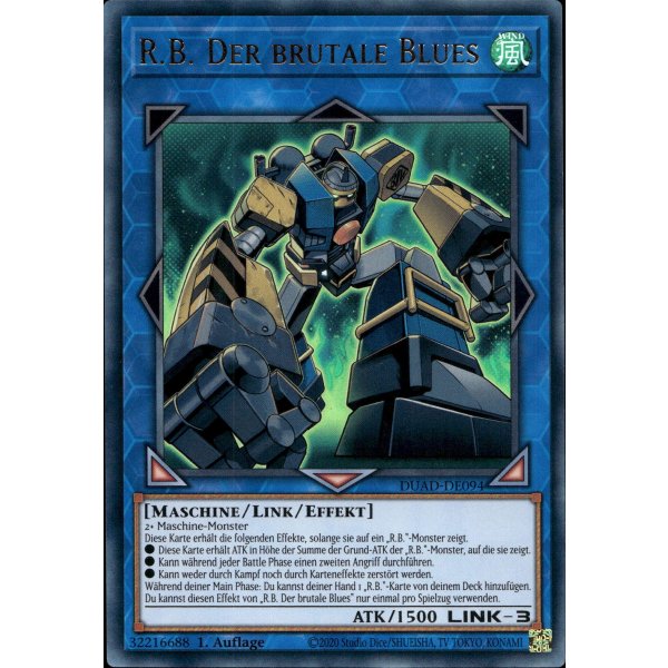 R.B. Der brutale Blues DUAD-DE094 (Ultra Rare)