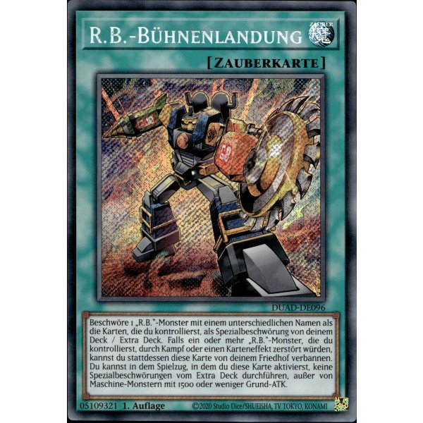 R.B.-B&uuml;hnenlandung DUAD-DE096 (Secret Rare)