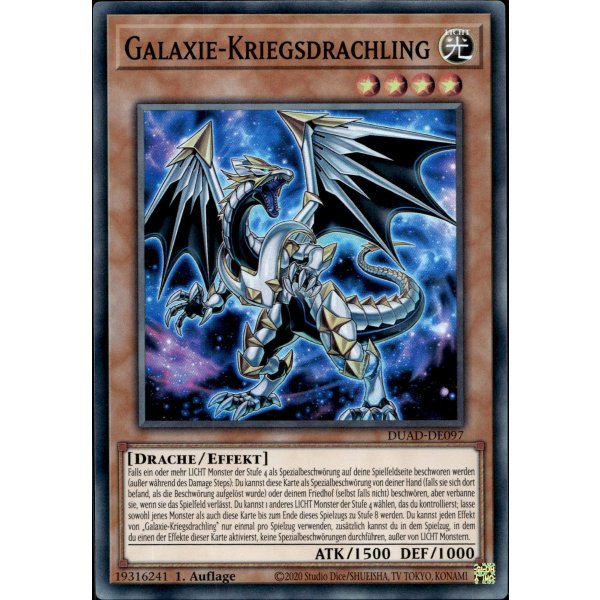 Galaxie-Kriegsdrachling DUAD-DE097