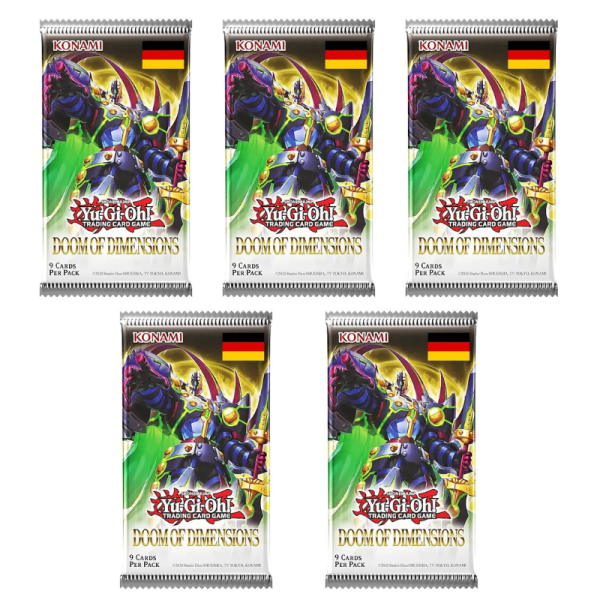 Doom of Dimensions Booster (5 St&uuml;ck) (deutsch)