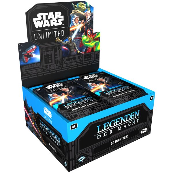 Star Wars: Unlimited - Legenden der Macht Booster Display (deutsch)