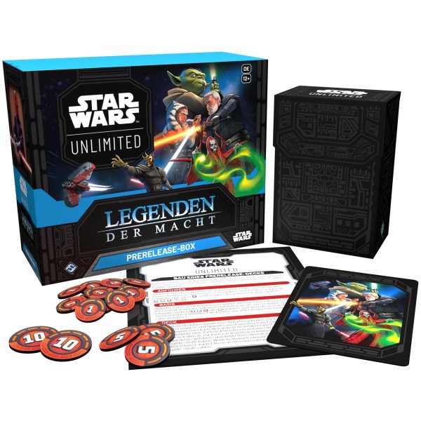 Star Wars: Unlimited - Legenden der Macht Prerelease Box (deutsch)