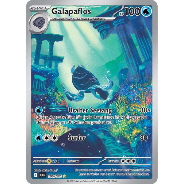 Galapaflos 106/086 Illustration Rare