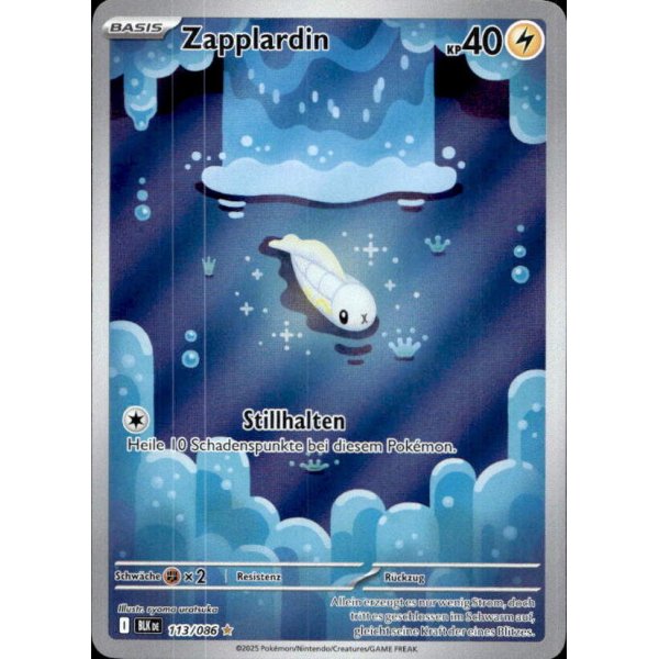 Zapplardin 113/086 Illustration Rare
