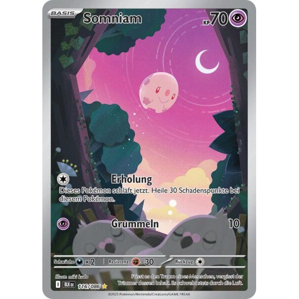 Somniam 116/086 Illustration Rare