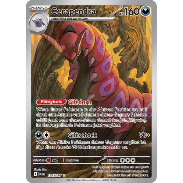 Cerapendra 134/086 Illustration Rare