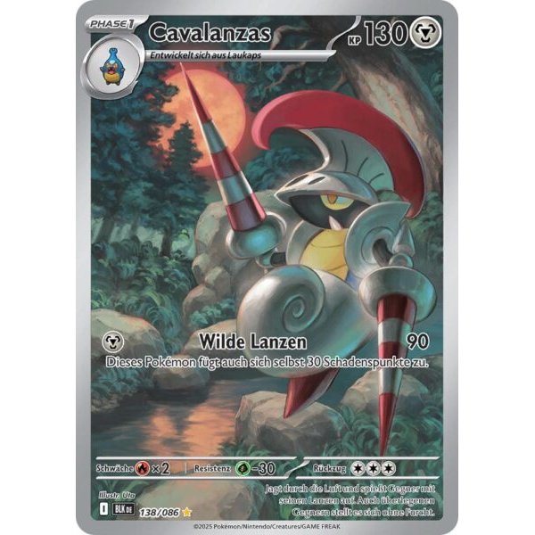 Cavalanzas 138/086 Illustration Rare