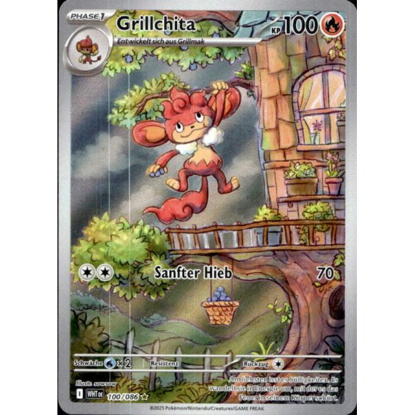 Grillchita 100/086 Illustration Rare