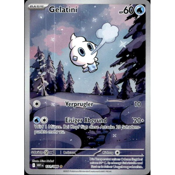 Gelatini 111/086 Illustration Rare