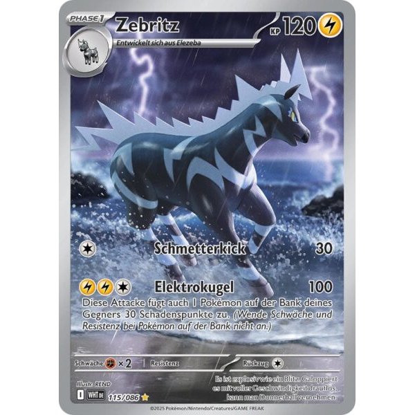 Zebritz 115/086 Illustration Rare