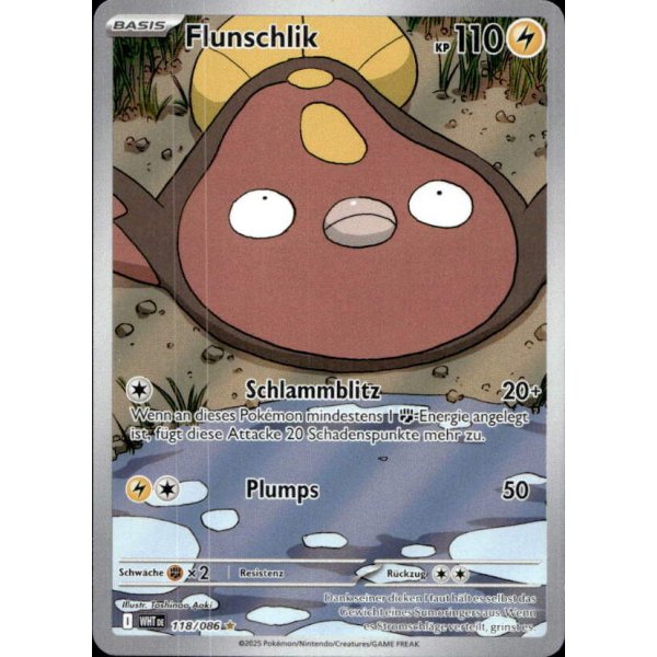 Flunschlik 118/086 Illustration Rare