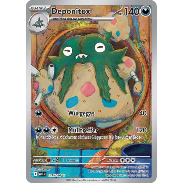 Deponitox 141/086 Illustration Rare