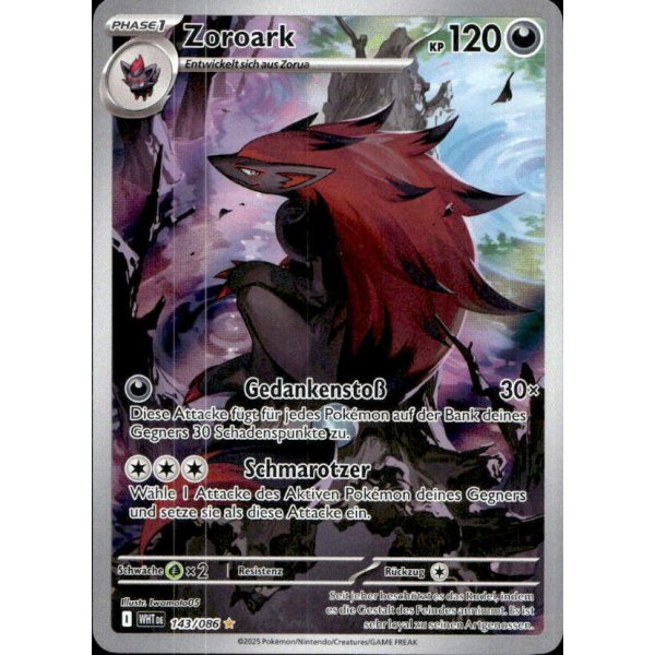 Zoroark 143/086 Illustration Rare