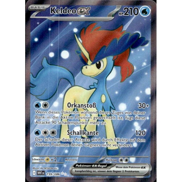 Keldeo-ex 159/086