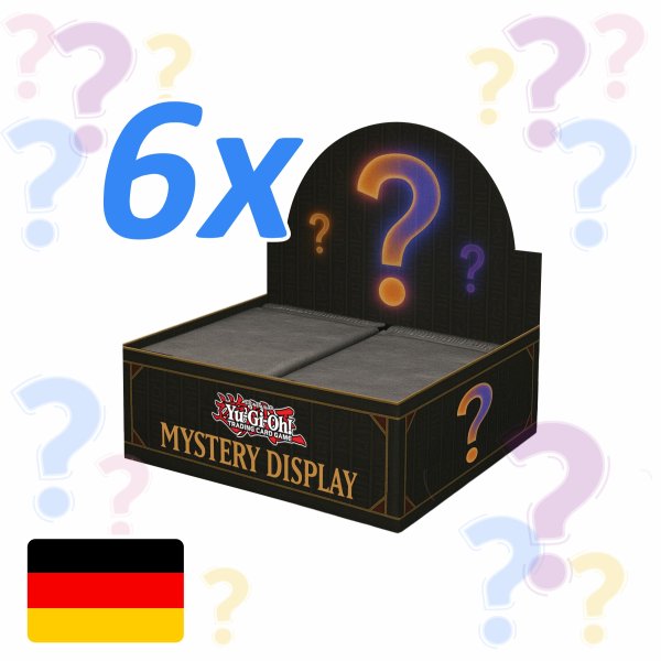 6x Mystery Yu-Gi-Oh! Displays (deutsch)