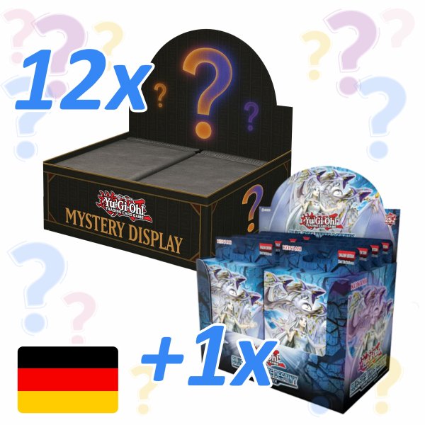 12x Mystery Yu-Gi-Oh! Displays (deutsch) + 1x Structure Deck Display: Blue Eyes White Destiny
