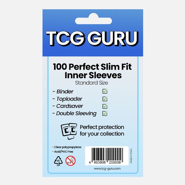 Perfect Slim Fit Inner Sleeves - Standardgr&ouml;&szlig;e (100 Kartenh&uuml;llen)