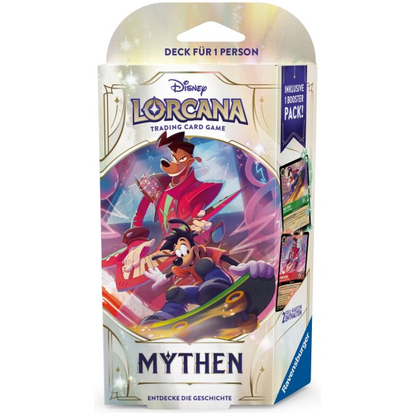 Disney Lorcana: Mythen - Starter Deck Powerline &amp; Max Goof (deutsch)