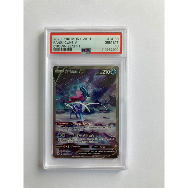2022 POKEMON JPN.SWSH FA/SUICUNE V VSTAR UNIVERSE GEM MT PSA 10