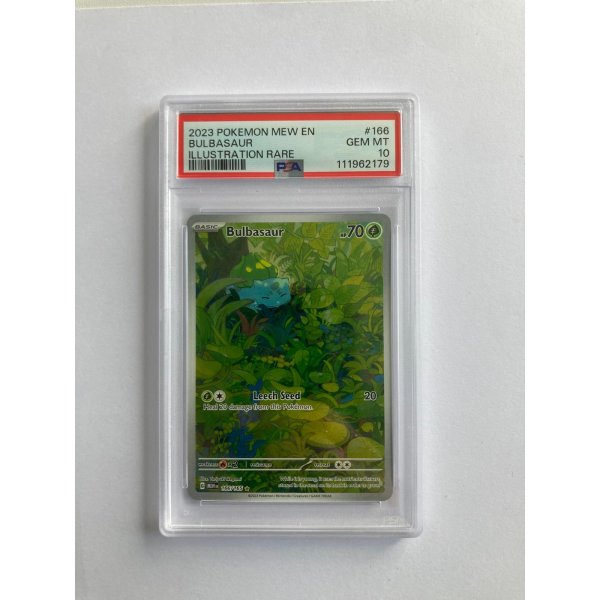 2023 POKEMON SV2a JP BULBASAUR ART RARE GEM MT PSA 10