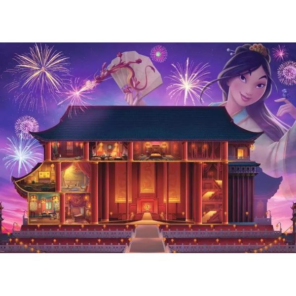 Disney Castle Collection - Mulan Puzzle 1000 Teile