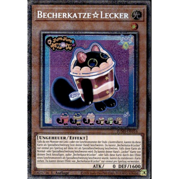 Becherkatze☆Lecker JUSH-DE016 (Starlight Rare)