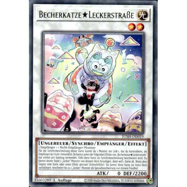 Becherkatze★Leckerstra&szlig;e JUSH-DE019