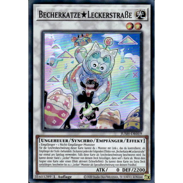 Becherkatze★Leckerstra&szlig;e JUSH-DE019 (Super Rare)