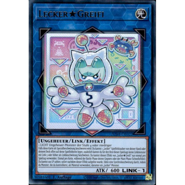 Lecker★Greifi JUSH-DE022 (Ultra Rare)