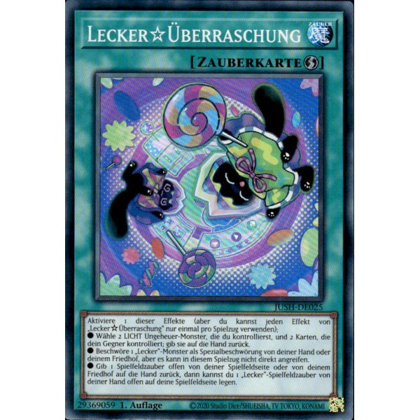 Lecker☆&Uuml;berraschung JUSH-DE025 (Super Rare)