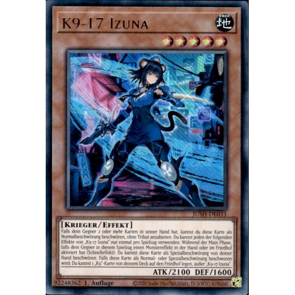 K9-17 Izuna JUSH-DE031 (Ultra Rare)