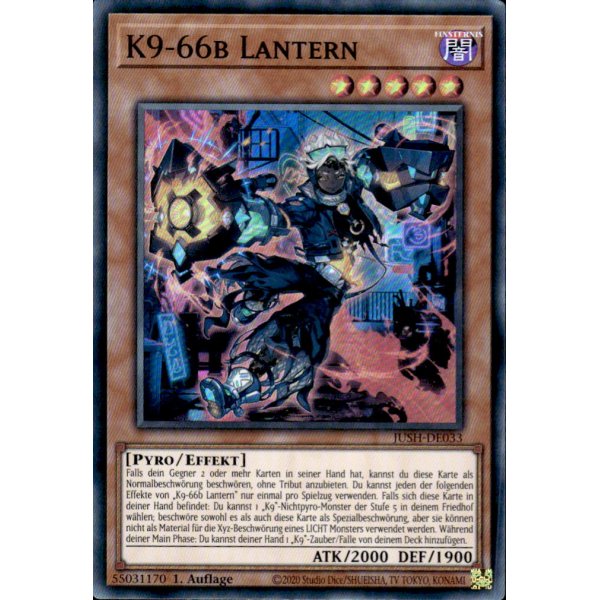 K9-66b Lantern JUSH-DE033 (Super Rare)