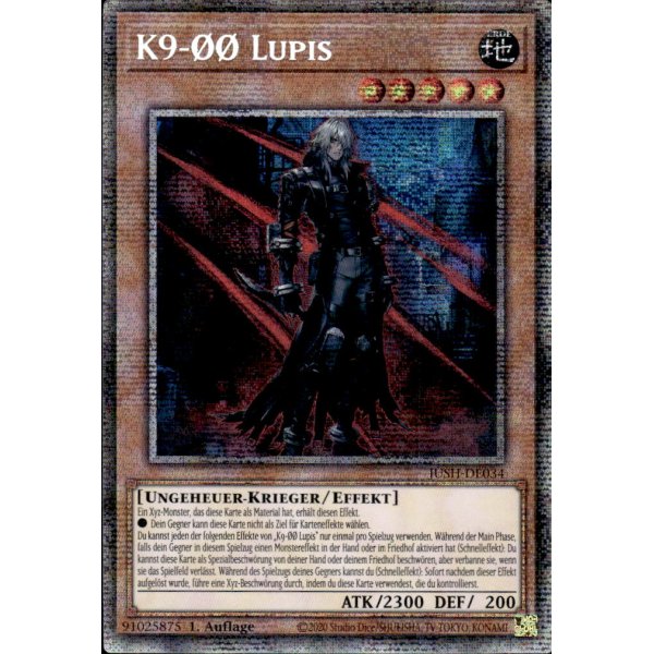K9-&Oslash;&Oslash; Lupis JUSH-DE034 (Starlight Rare)