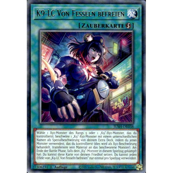 K9-LC Von Fesseln befreien JUSH-DE038