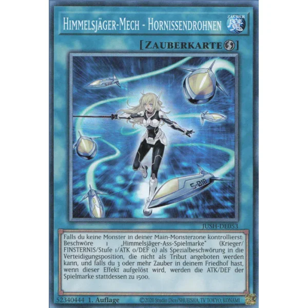 Himmelsj&auml;ger-Mech - Hornissendrohnen JUSH-DE053 (Collectors Rare)