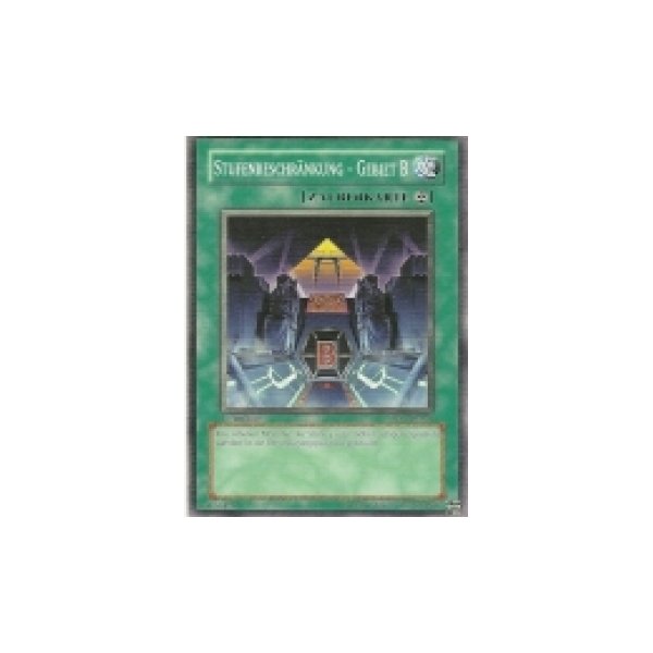 Stufenbeschr&auml;nkung - Gebiet B SD3-DE024 Bespielt Deutsch