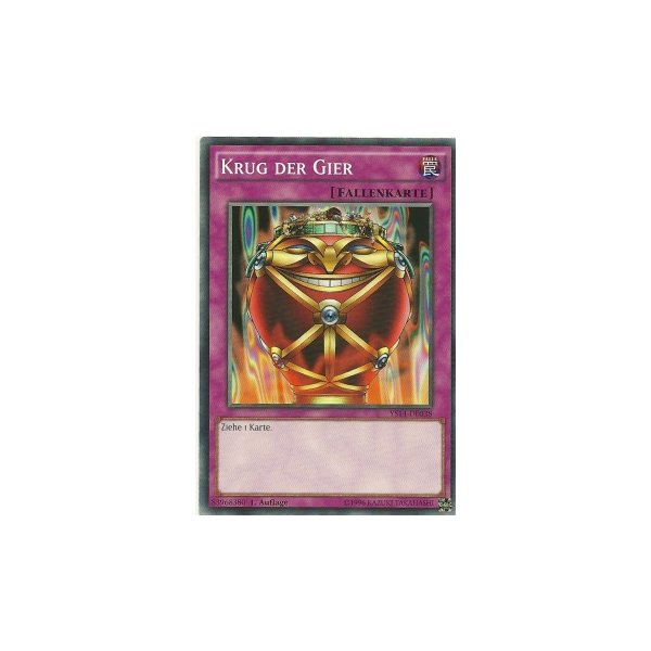 Krug der Gier YS14-DE038 Boosterfrisch Deutsch