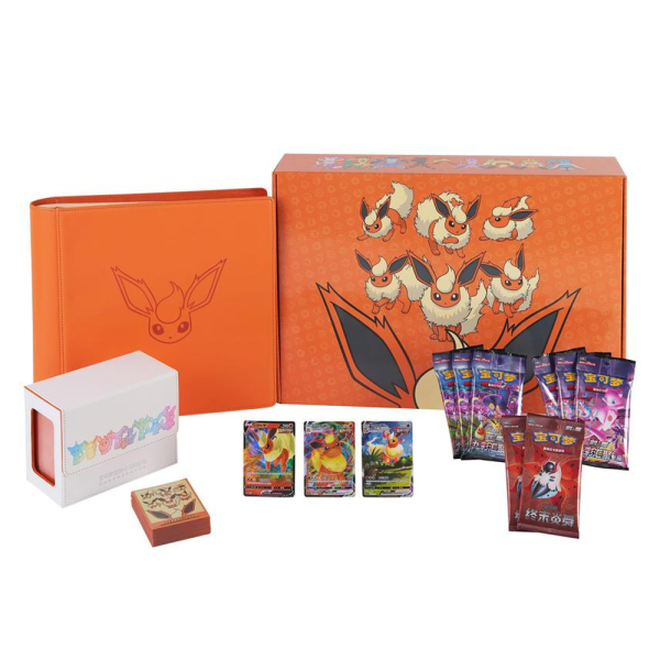 Pokemon Chinese Flareon Advanced Gift Box