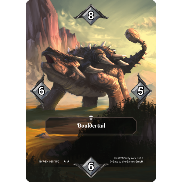 Bouldertail NVR-EN035 Partial Foil (english)