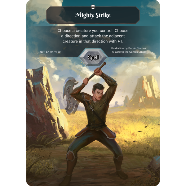 Mighty Strike NVR-EN047  (englisch)