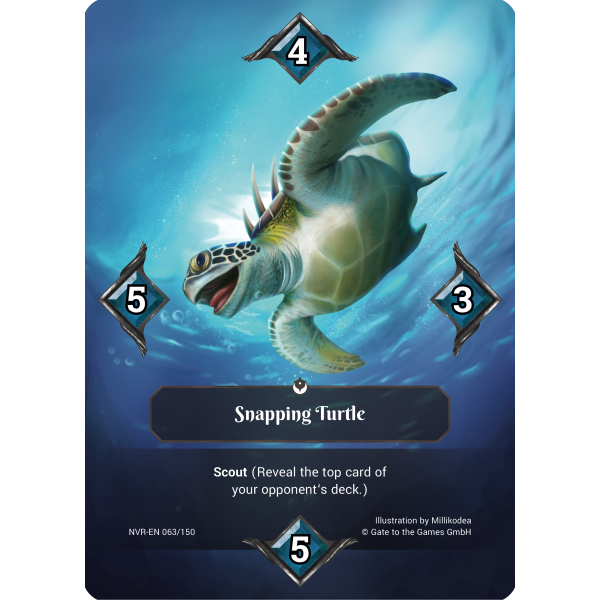 Snapping Turtle NVR-EN063  (englisch)