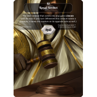 Royal Verdict NVR-EN096  (englisch)