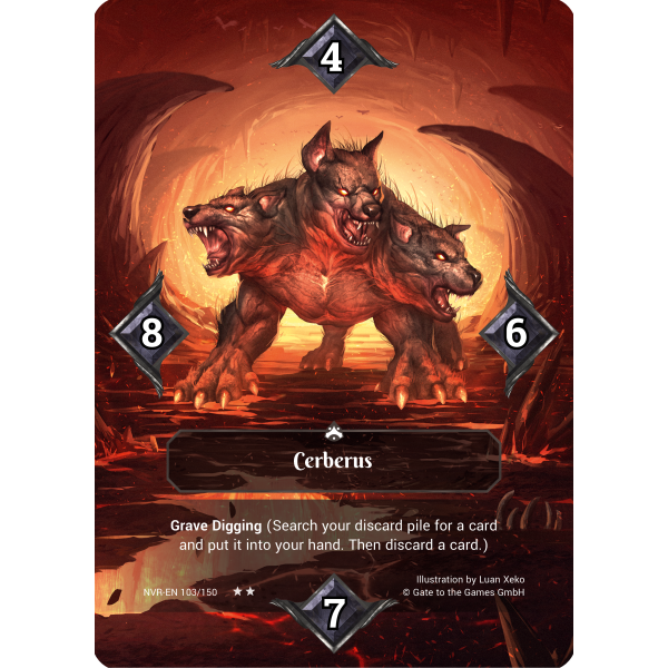 Cerberus NVR-EN103 Partial Foil (english)