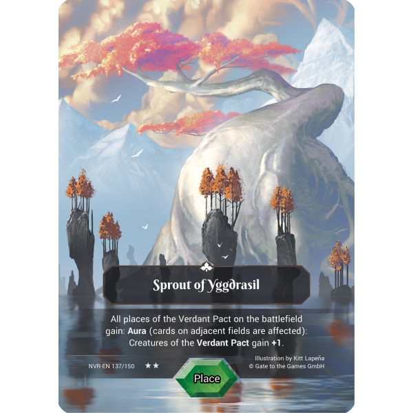 Sprout of Yggdrasil NVR-EN137 Partial Foil (english)