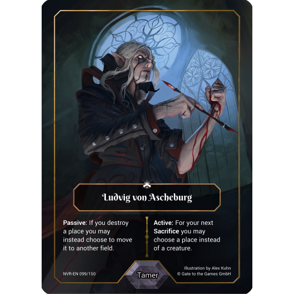 Ludvig von Ascheburg NVR-EN099 Parallel Foil (english)