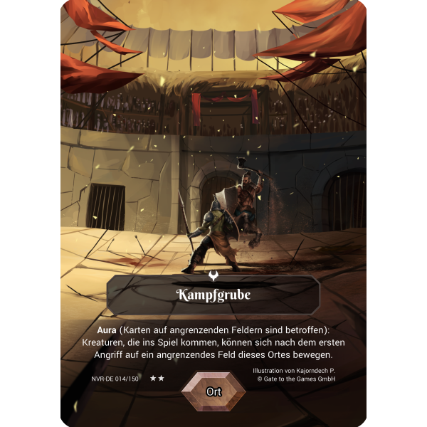 Kampfgrube NVR-DE014 Partial Foil (deutsch)