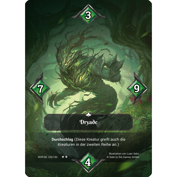 Dryade NVR-DE126 Partial Foil (deutsch)