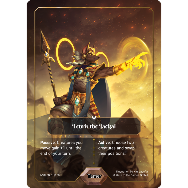 Fenris, the Jackal NVR-EN001 Ornament Foil (english)