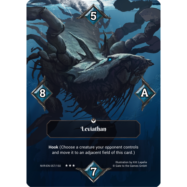 Leviathan NVR-EN057 Ornament Foil (english)